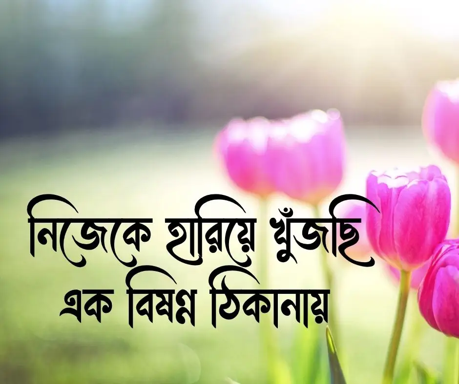 ডিপ্রেশন নিয়ে স্ট্যাটাস