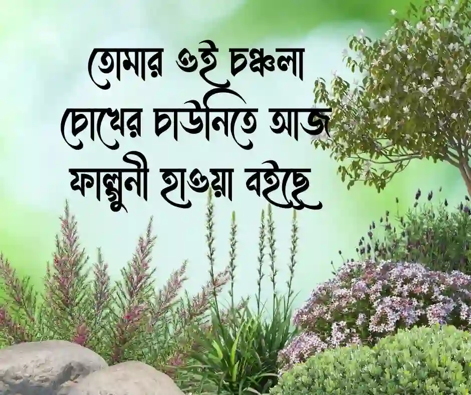 পহেলা ফাল্গুন নিয়ে ক্যাপশন