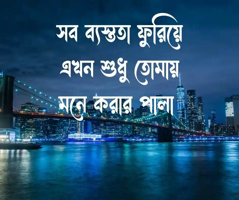 শুভ রাত্রি ক্যাপশন Good Night Caption