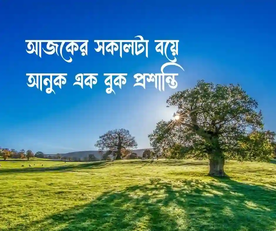 শুভ সকাল ক্যাপশন Good Morning Caption