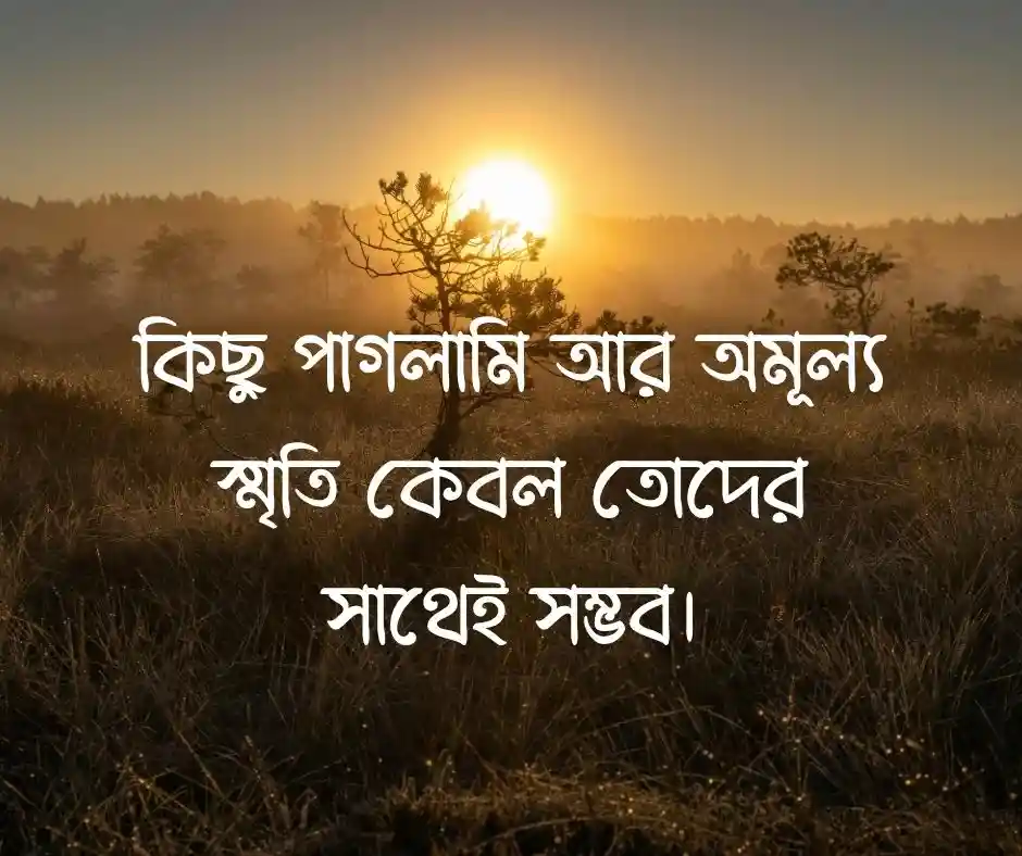 বন্ধু নিয়ে ক্যাপশন (Friend Caption)
