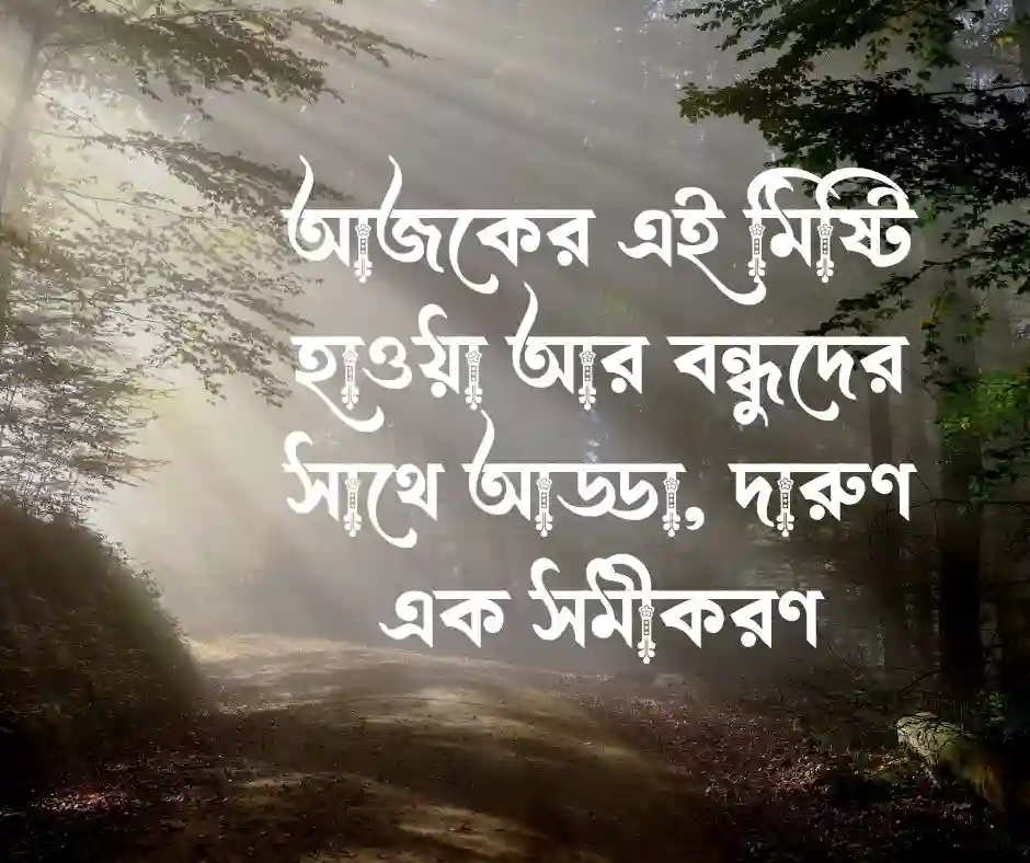 বিকেলে ঘুরাঘুরি নিয়ে ক্যাপশন