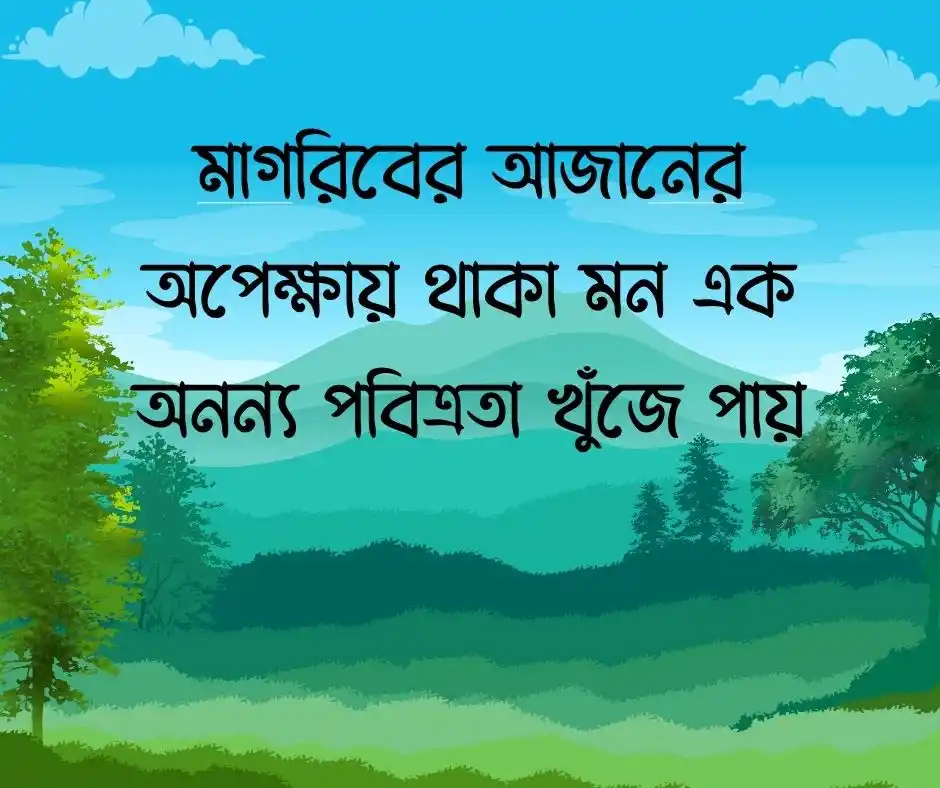 বিকেল নিয়ে ক্যাপশন ইসলামিক