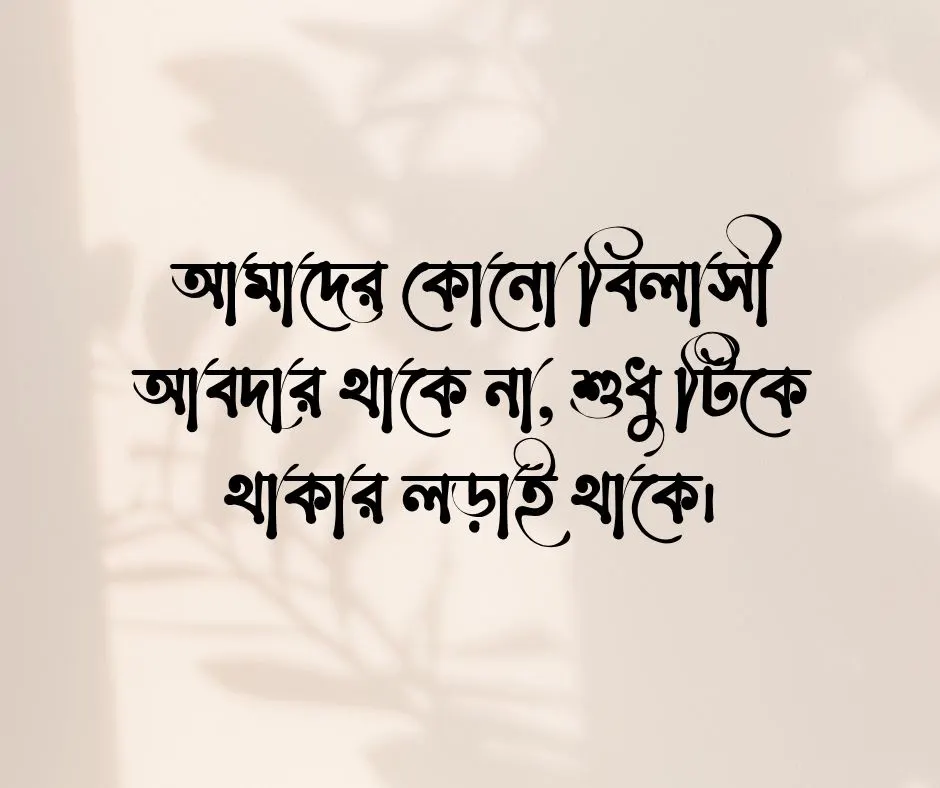 মধ্যবিত্ত ছেলেদের কষ্টের স্ট্যাটাস
