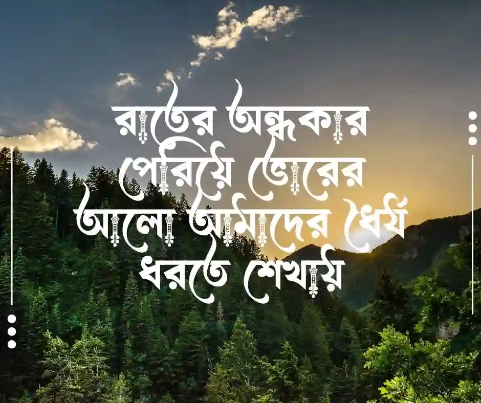 সকাল নিয়ে স্ট্যাটাস সকাল নিয়ে ক্যাপশন