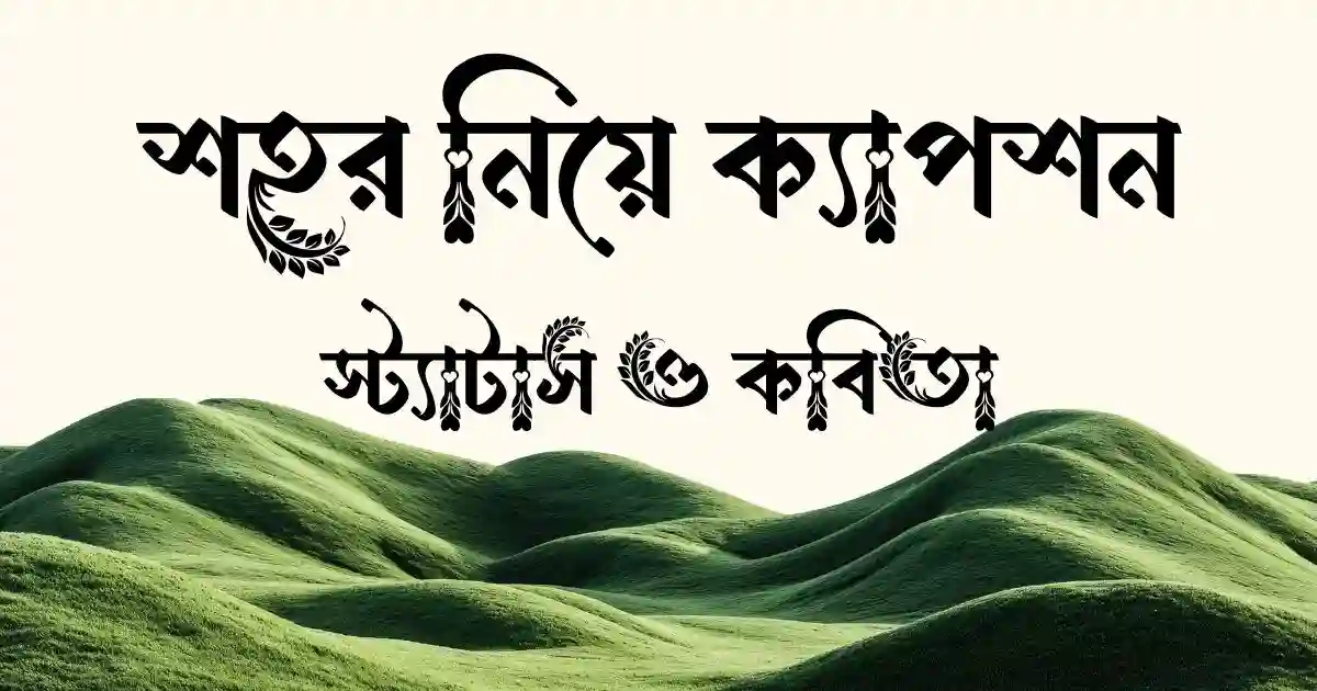 শহর নিয়ে ক্যাপশন, স্ট্যাটাস ও কবিতা